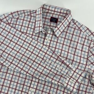 UNTUCKit Wrinkle-Free Plaid Button-Up Long Sleeve‎ Shirt X-Large